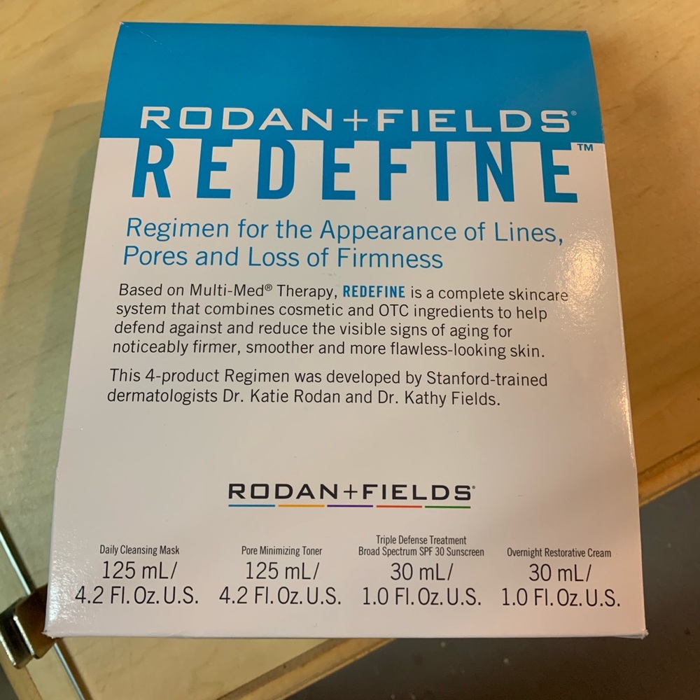 Full Rodan + Fields Redefine Regimen